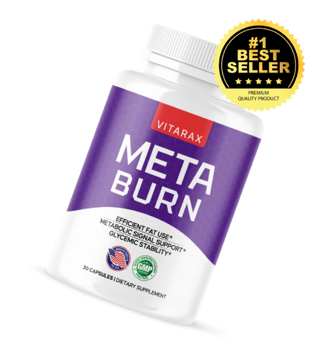 MetaBurn Vitarax bottle with Best Seller badge